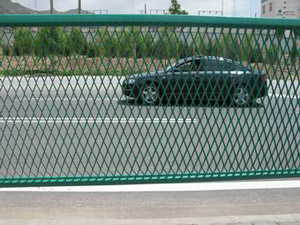 Expanded Metal Fence