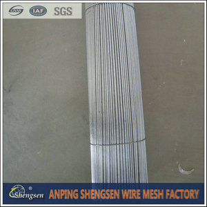 Straightened cut wire 