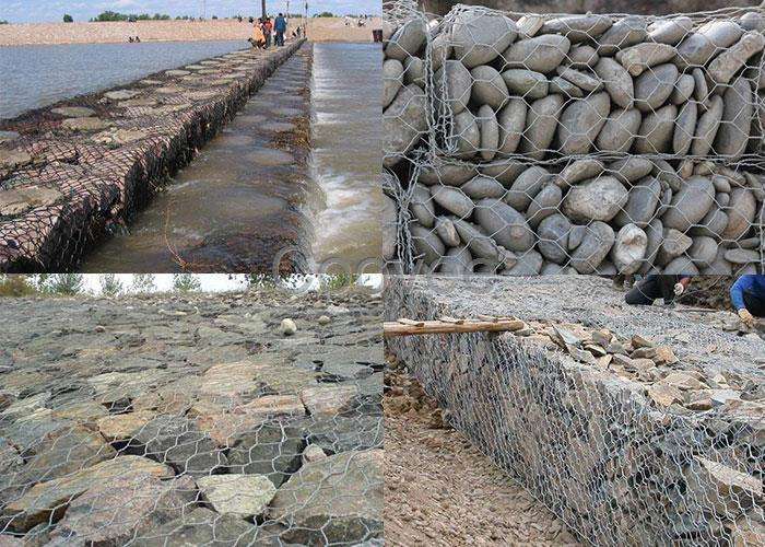 Gabion construction