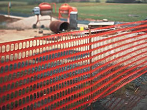 Warning Barrier Fence