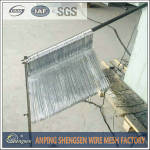 disposable galvanized wire hanger.