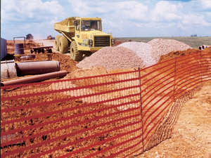 Warning Barrier Fence