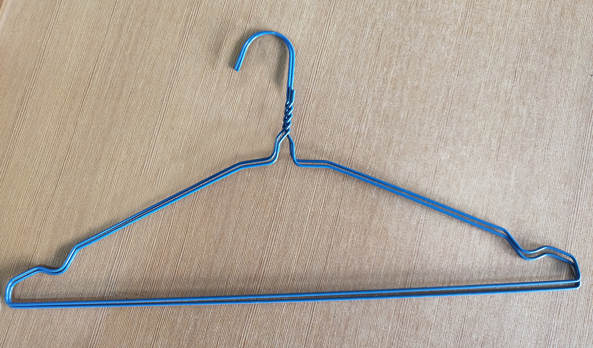 Colored PVC Coated Wire Hanger